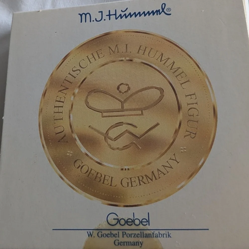 Goebel Hummel‎ Farm Boy Miniature Plate 1989 Motif Hum 989 Germany 3.125in